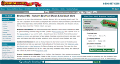 Desktop Screenshot of bransonshows.com